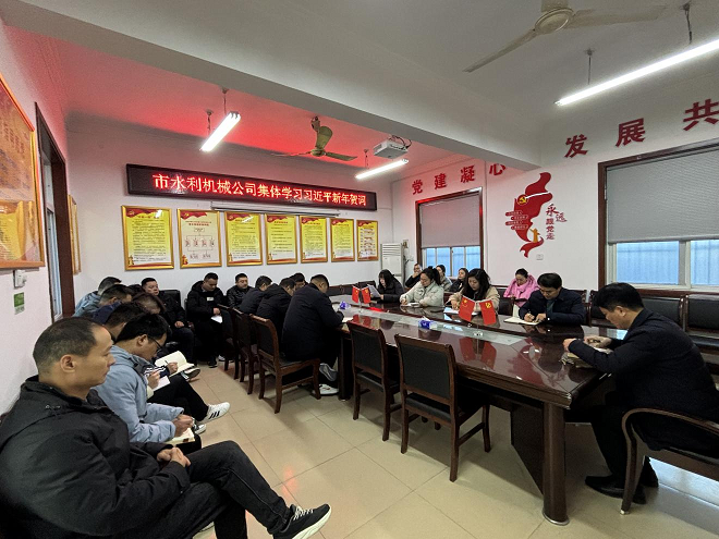 組織開(kāi)展學(xué)習(xí)習(xí)近平新年賀詞主題黨日活動(dòng)
